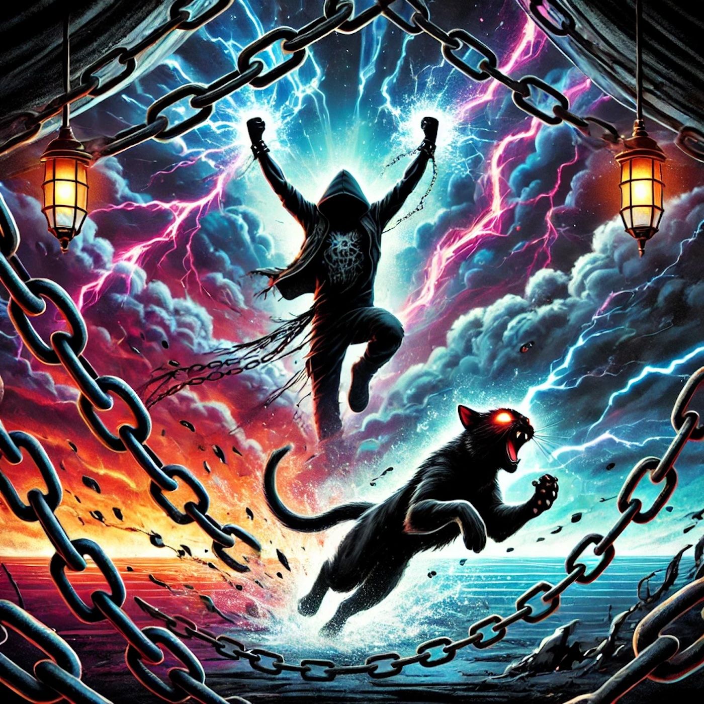 "Back in black I hit the sack, I've been too long, I'm glad to be back, Yes, I'm let loose.." episode artwork