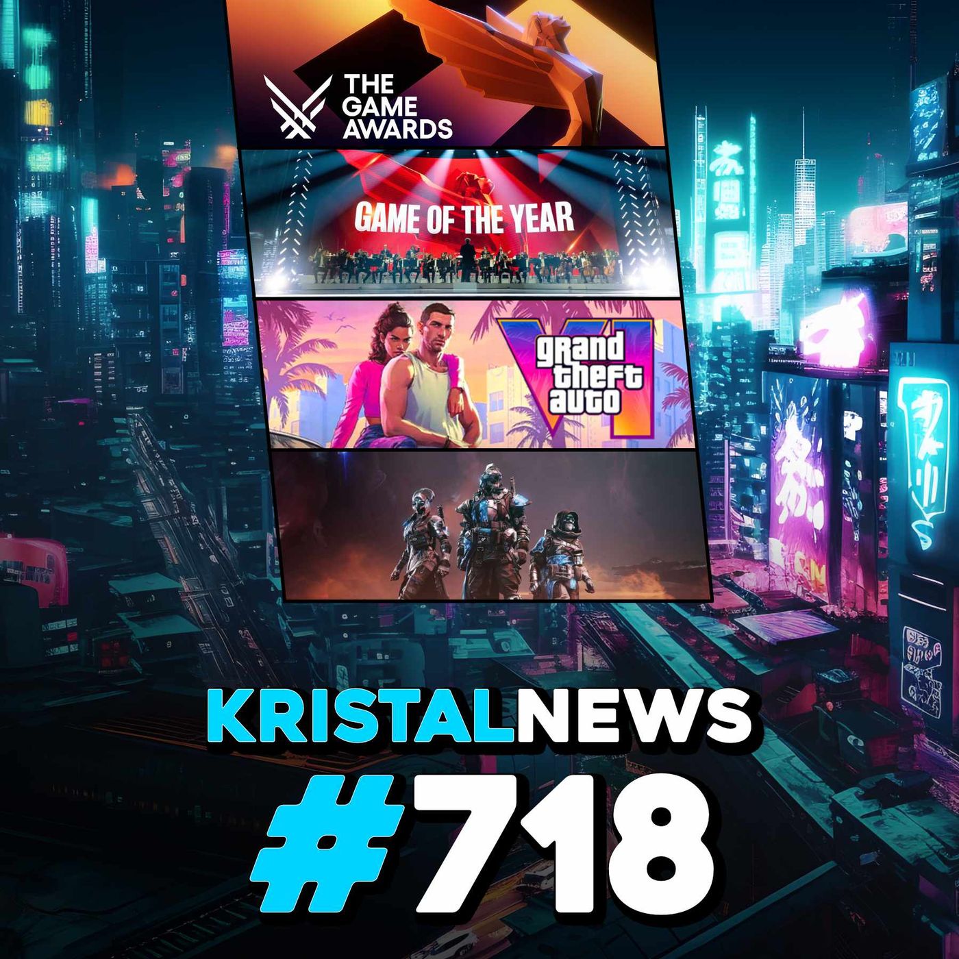 STANOTTE i GAME AWARDS 2023 (e li VEDIAMO in LIVE)! | GTA 6, RECORD MOSTRUOSI! ▶ #KristalNews 718 episode artwork