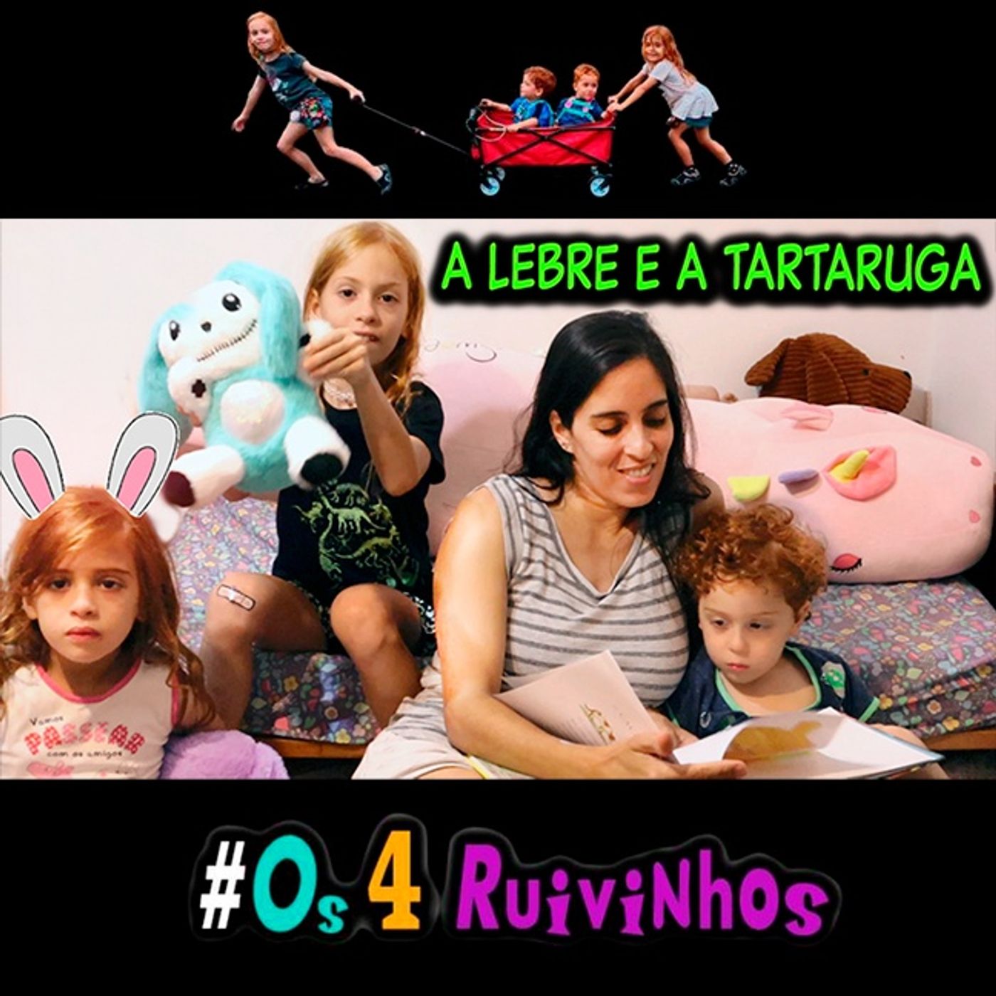 Mãe de 4Ruivinhos conta histórias infantis