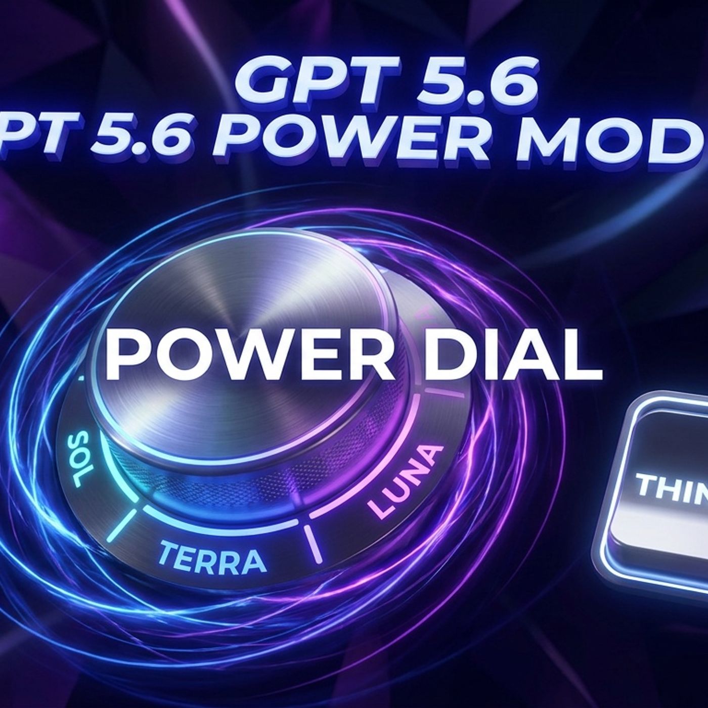 GPT 5.6: Sol Terra Luna and the Think Control Upgrade — Blue Lightning AI Daily cover