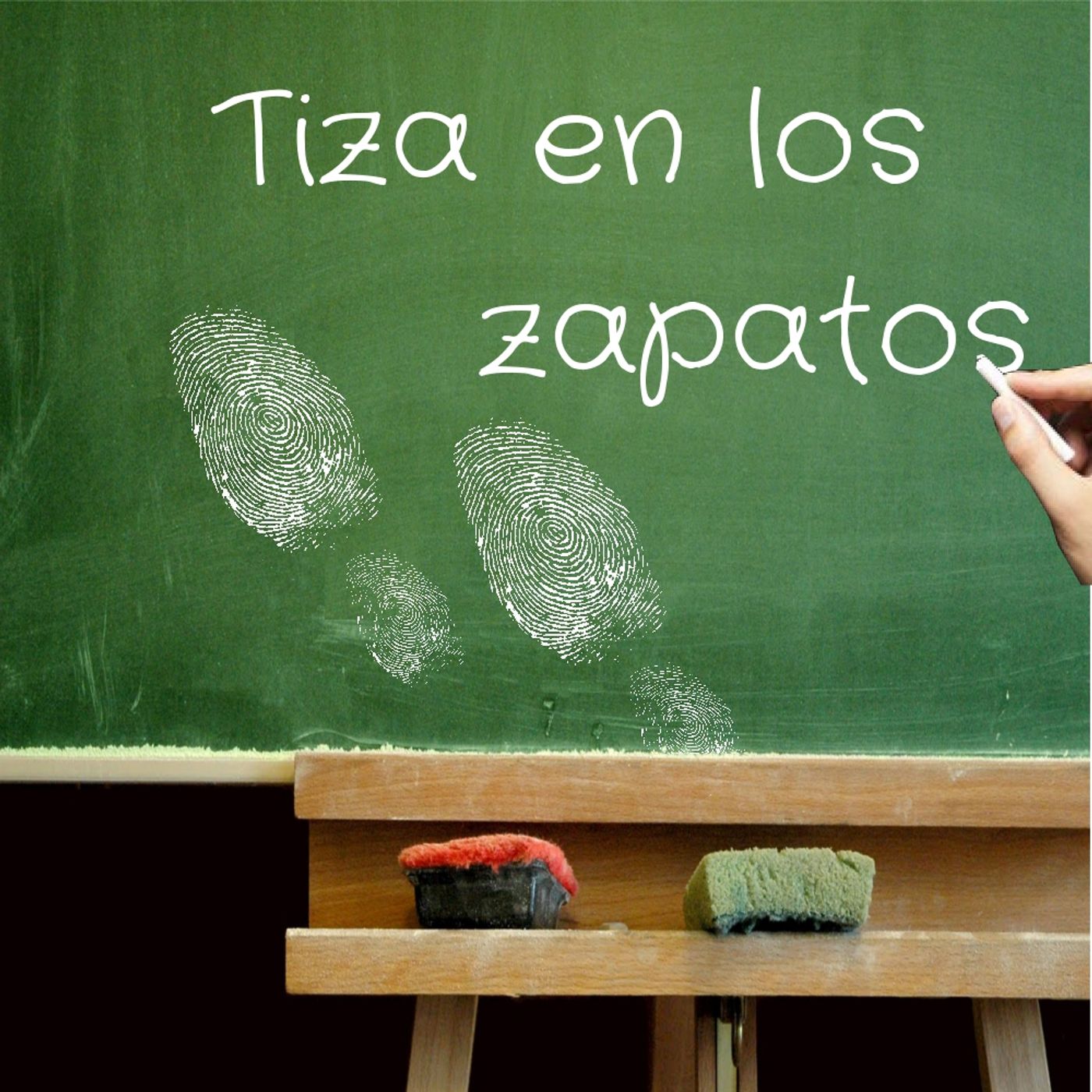 Tiza en los zapatos