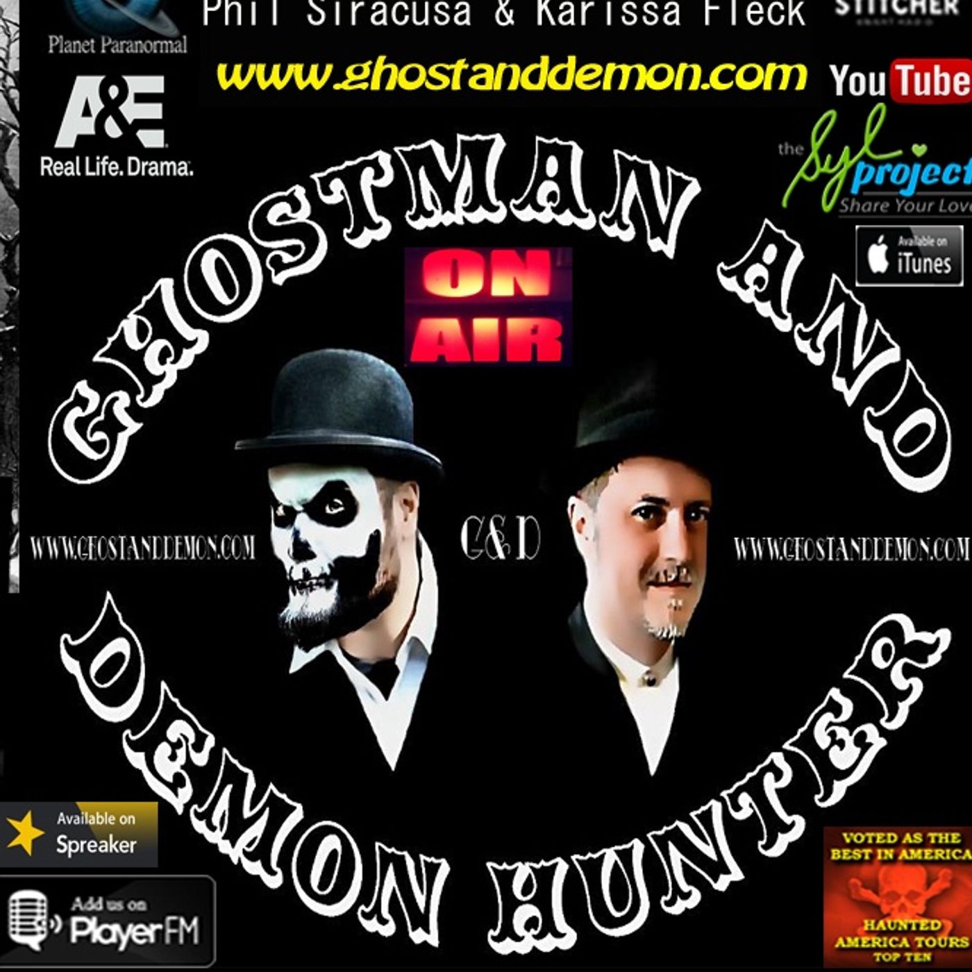 GhostMan&Demon Hunter Show/ (HorseFly Chronicles)Phil Siracusa&Karissa Flek(Psychic) episode artwork