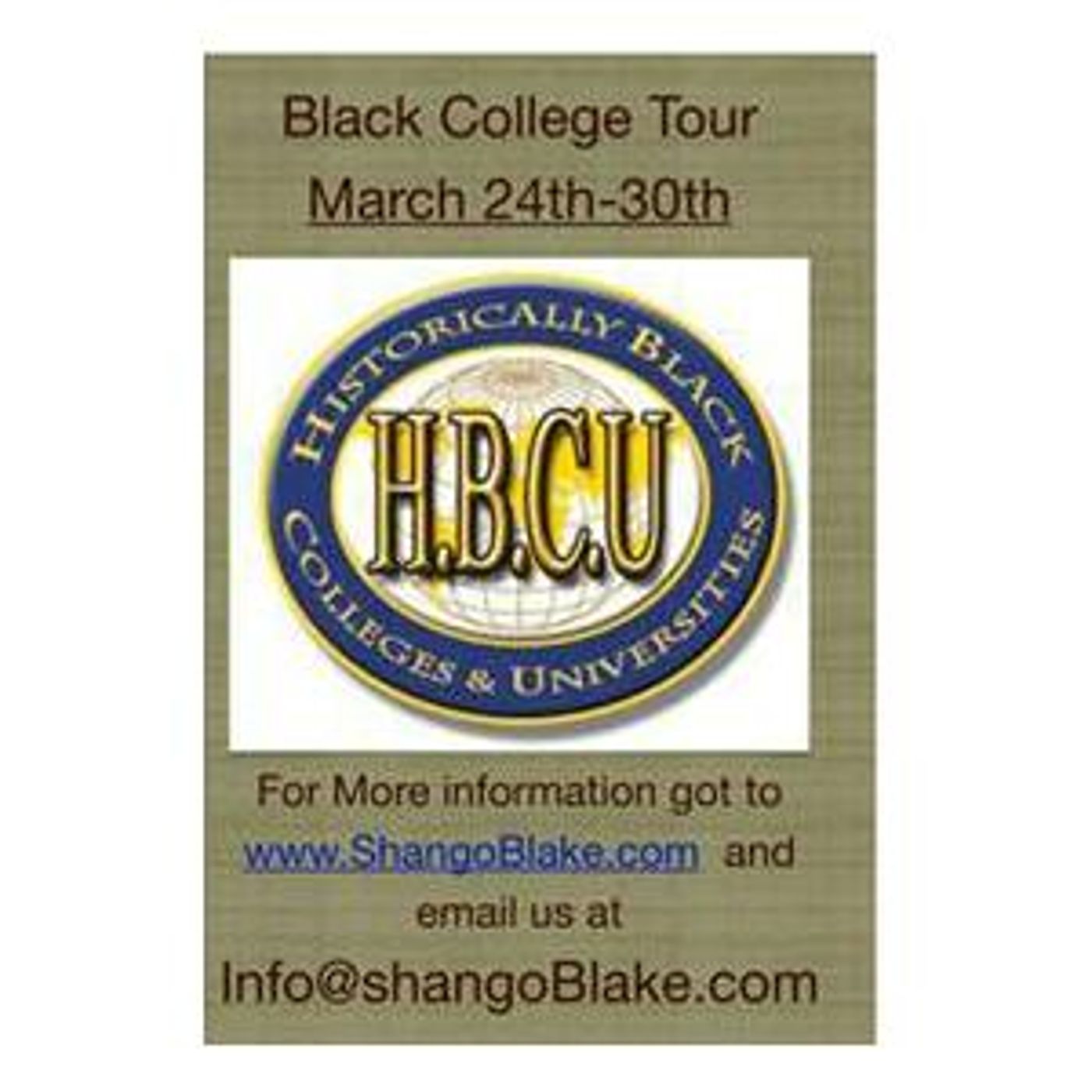 TRUSkool Shango Blake: HBC Tour Series Athletic Schlorships episode artwork