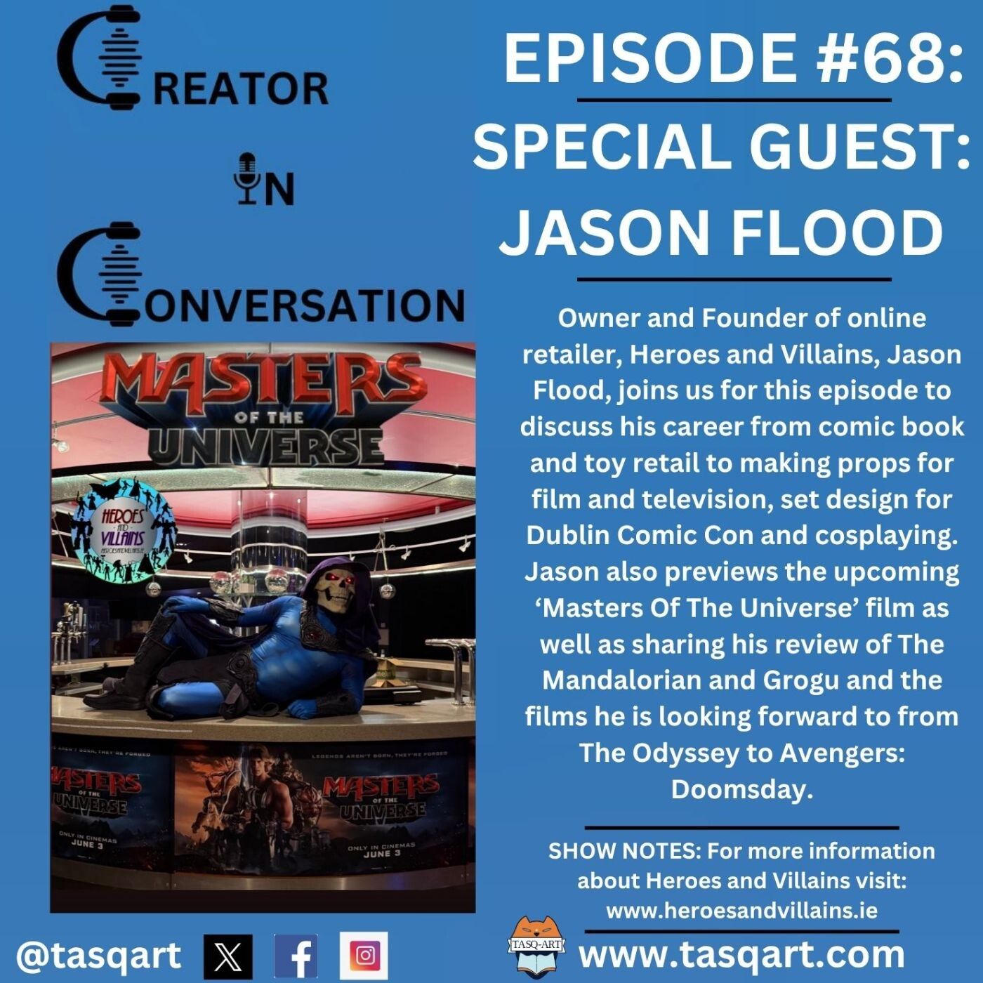 Jason Flood: Creator In Conversation Ep.68 episode artwork