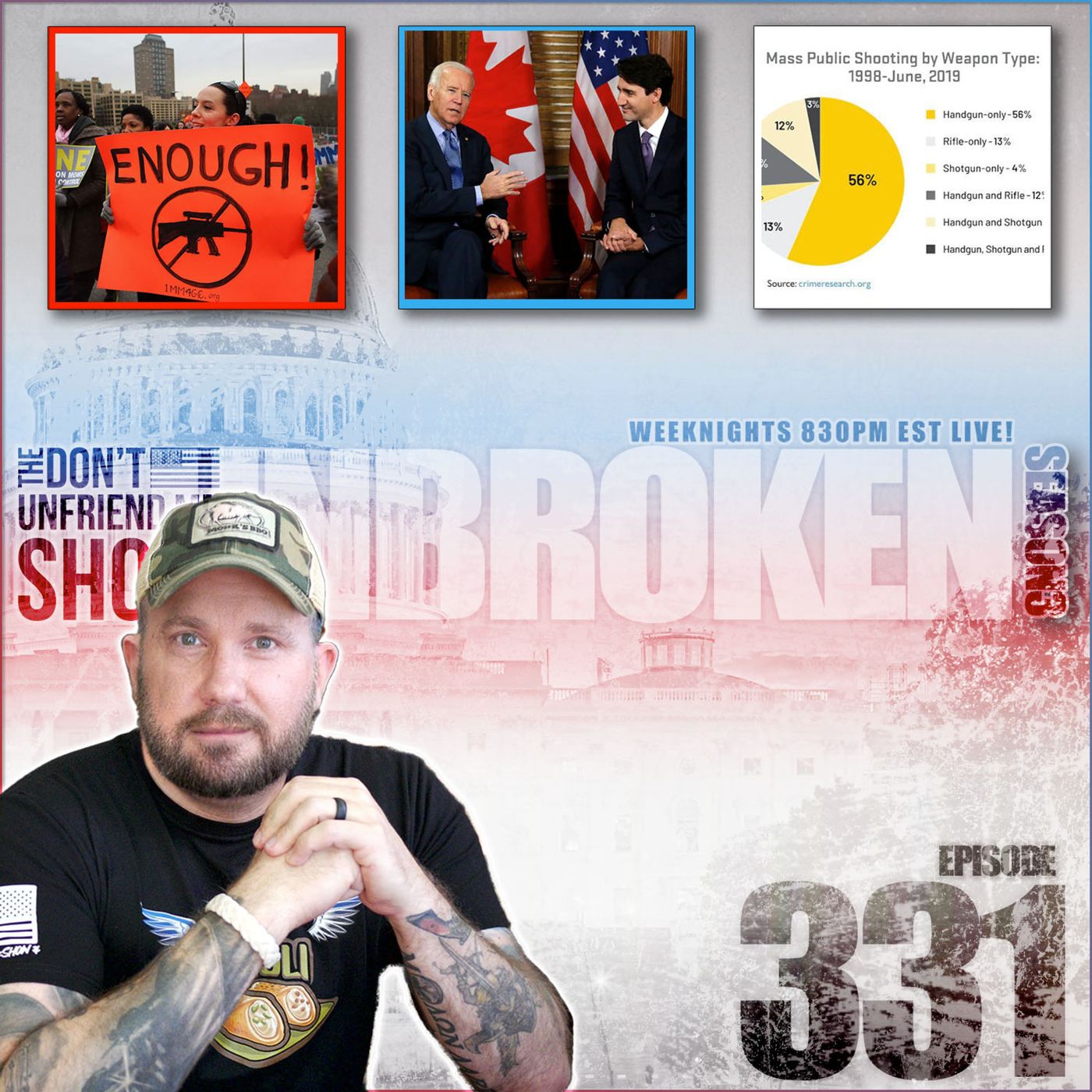 EP. #331 | 28MAY22 | Are gun rights are transitory too, Mr. President? episode artwork