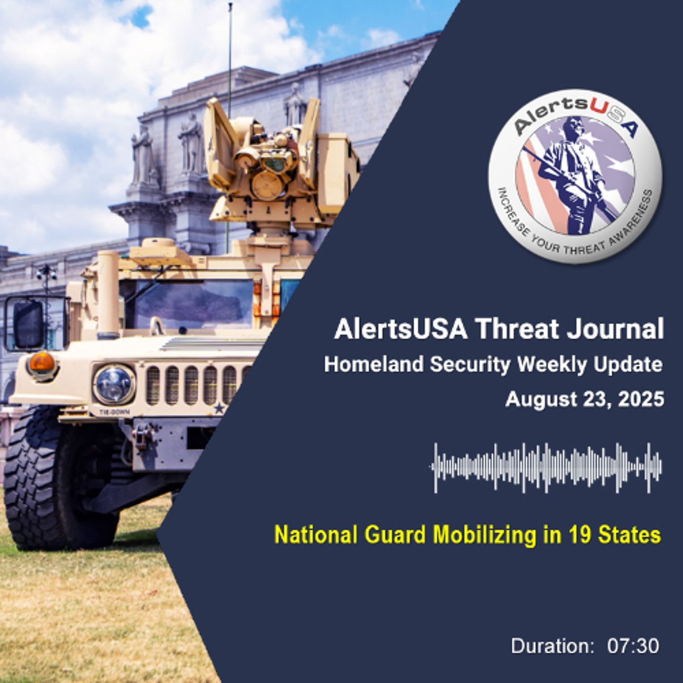 Homeland Security Weekly Update - Aug 23, 2025