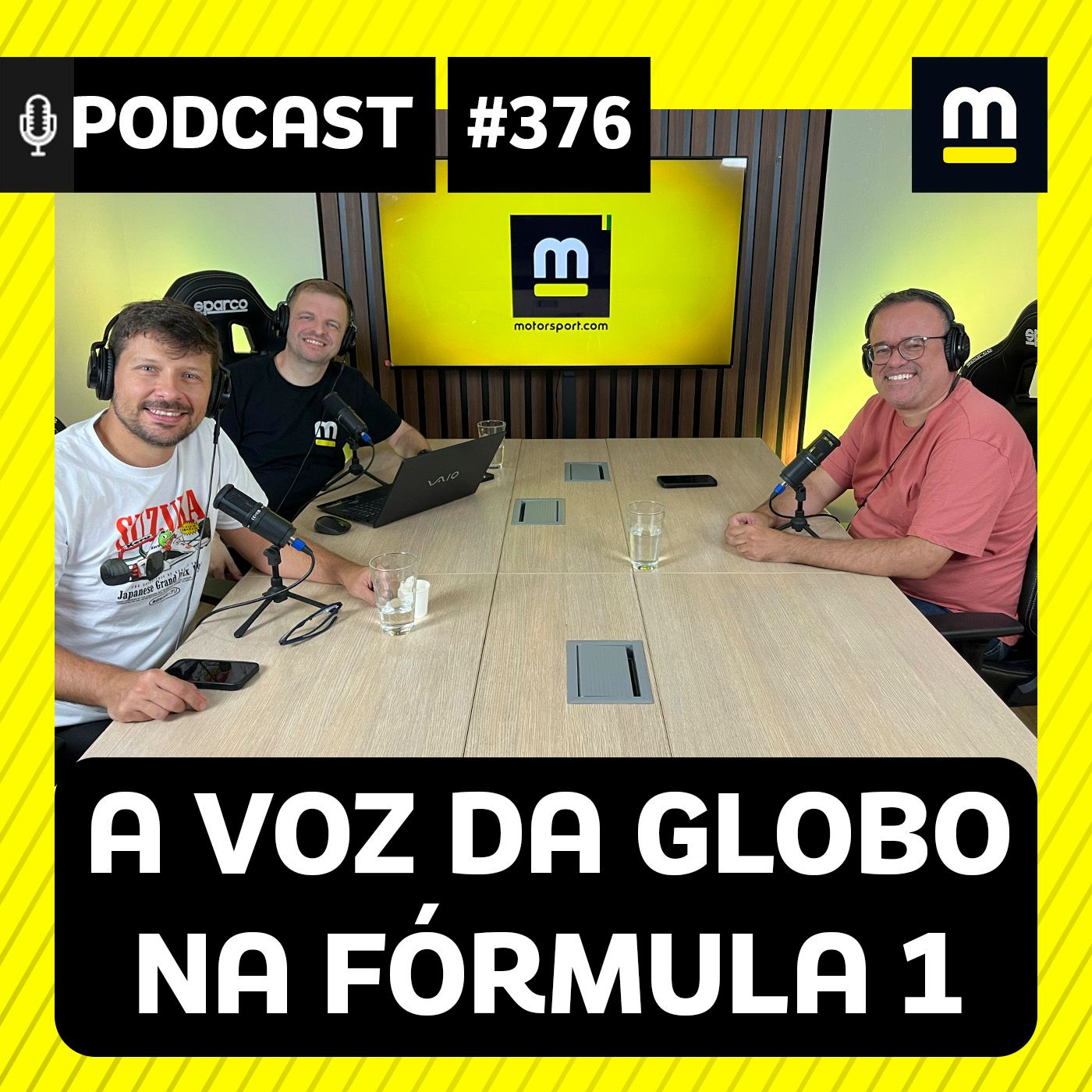 Podcast 376: Everaldo Marques conta tudo sobre F1 na Globo, causos e ligação com automobilismo na carreira