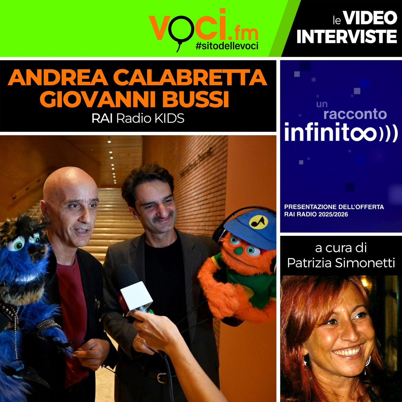 Offerta Radio RAI 2025/26: Andrea Calabretta e Giovanni Bussi su VOCI.fm - clicca play e ascolta l'intervista