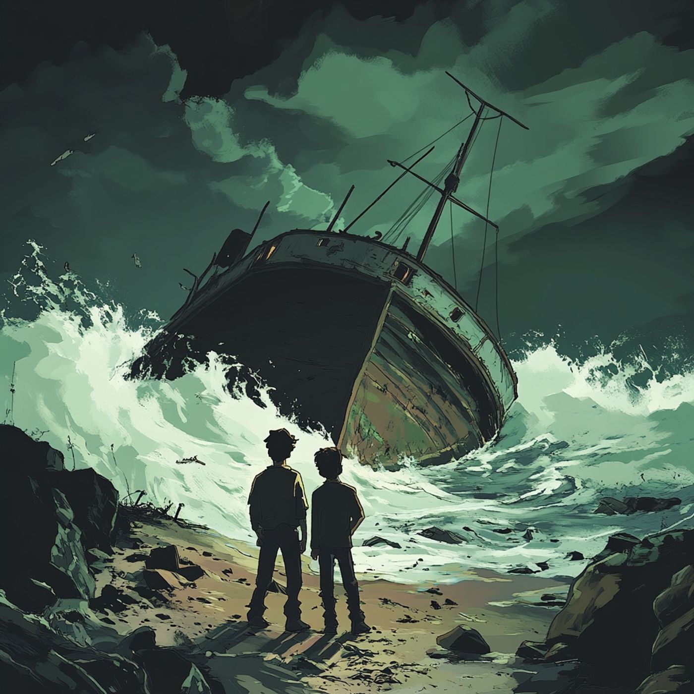 Shipwreck A Story for the Young podcast artwork
