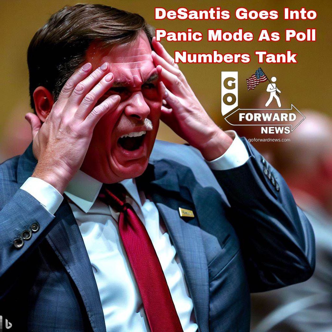 DeSantis Goes Into Panic Mode As Poll Numbers Tank