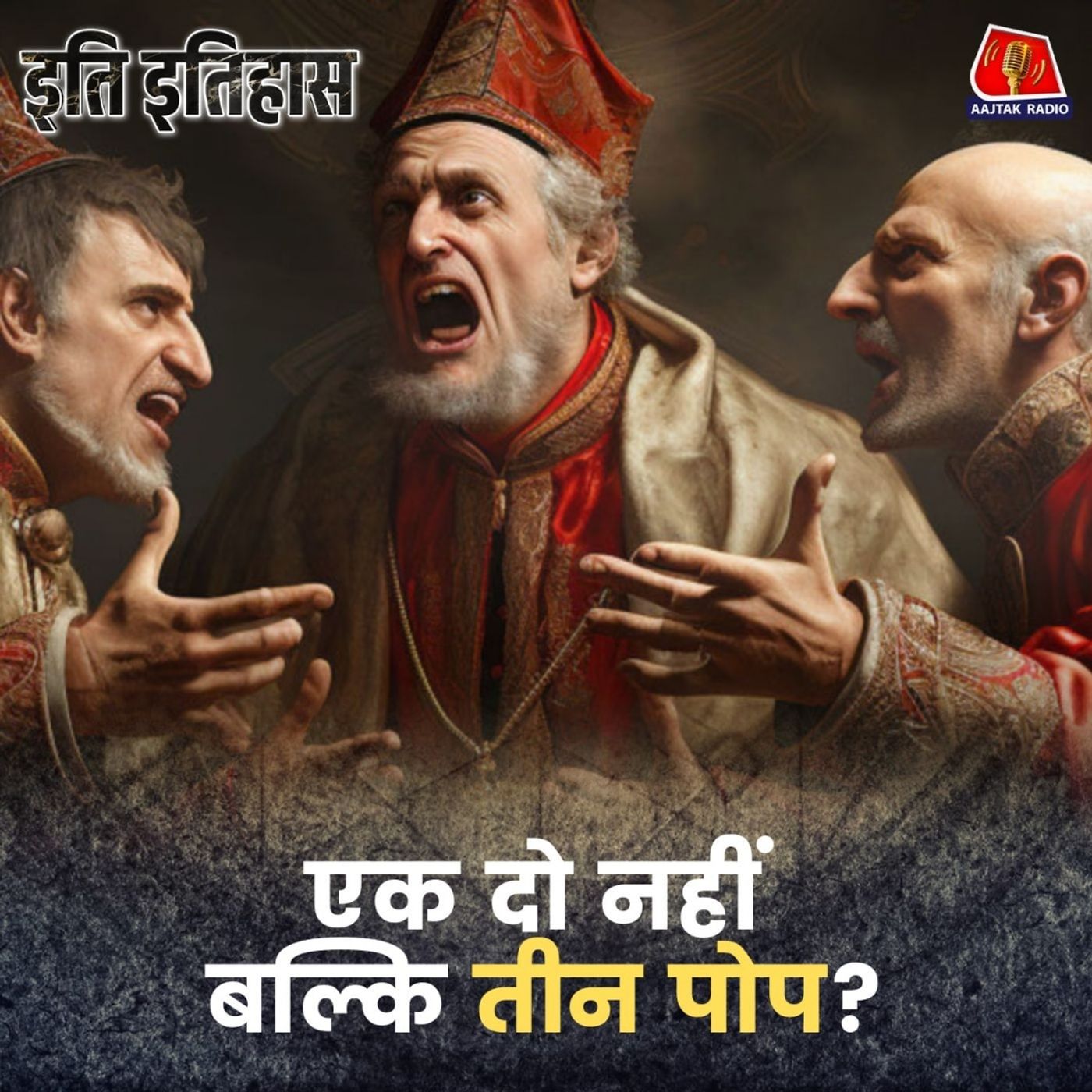 कैथोलिक चर्च के पोप की कुर्सी पर तीन लोग कैसे आ बैठे?: इति इतिहास, Ep 196