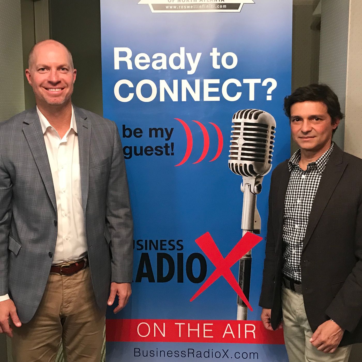 Jason Haner with Leapley Construction Group and Alessio Urso with LightSmarts episode artwork