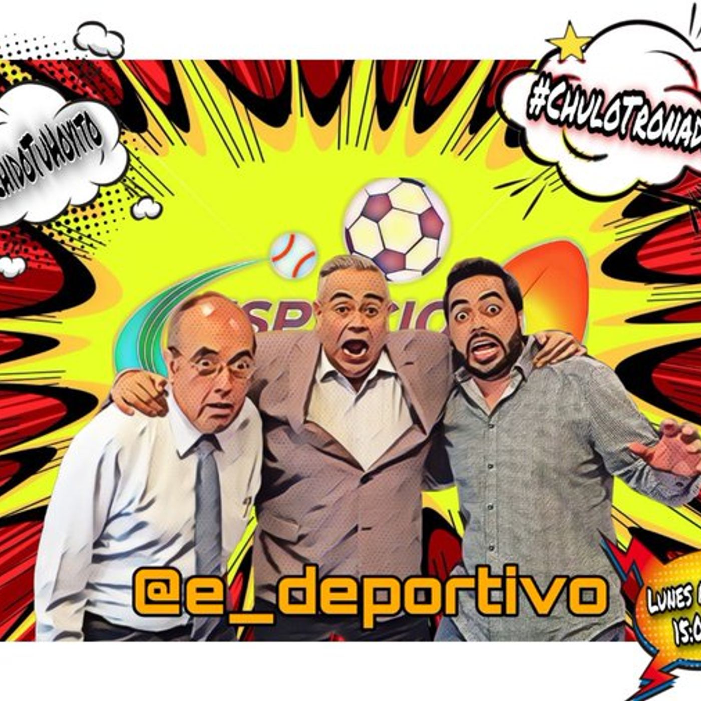 Los prófugos del Sepelio en este su programa de cabecera Espacio Deportivo de la Tarde 15 de Julio 2021