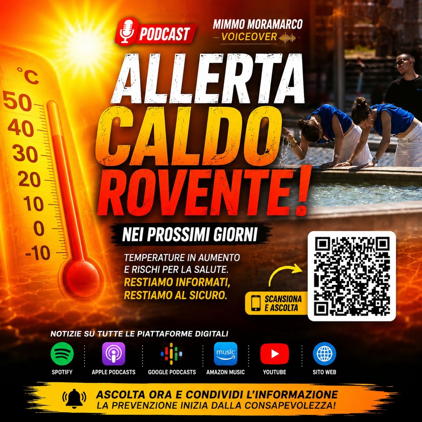 Caldo rovente con punte di 39 gradi episode artwork