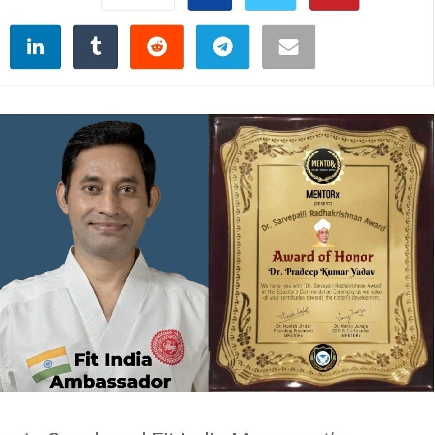 Karate Coach Won 40 Awards