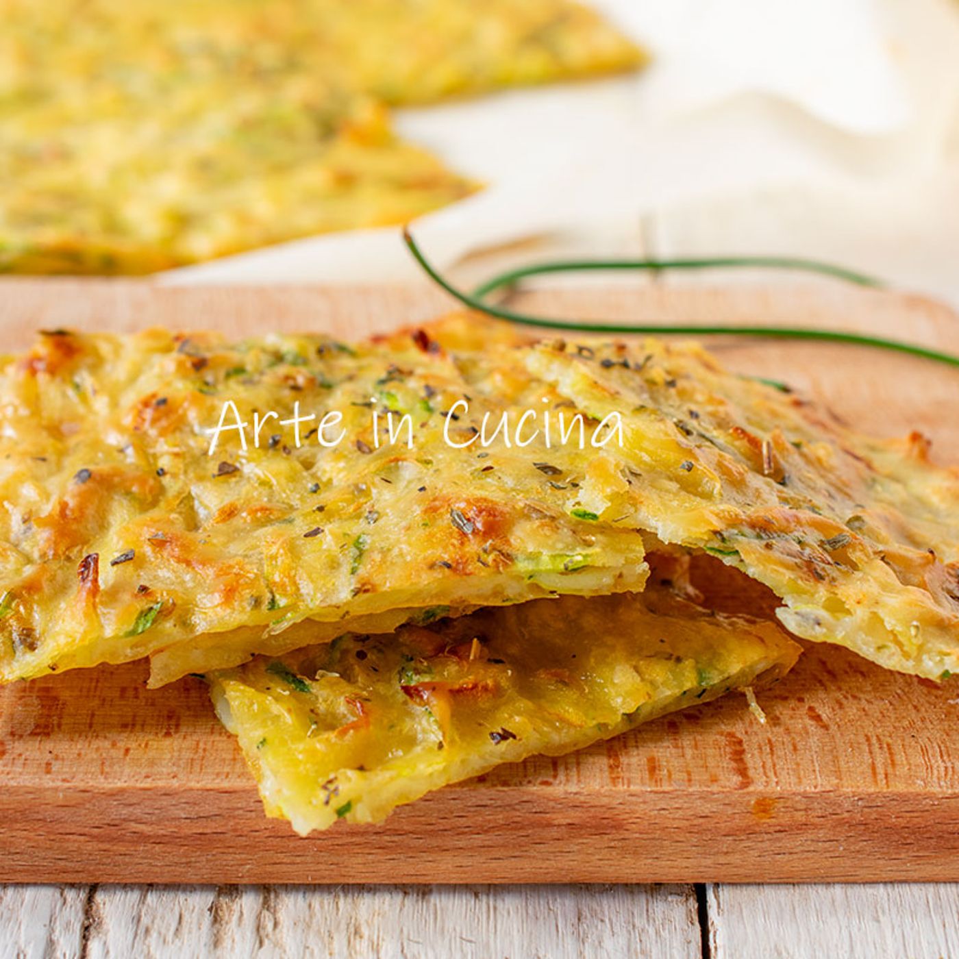 SCHIACCIATA CROCCANTE DI PATATE E ZUCCHINE