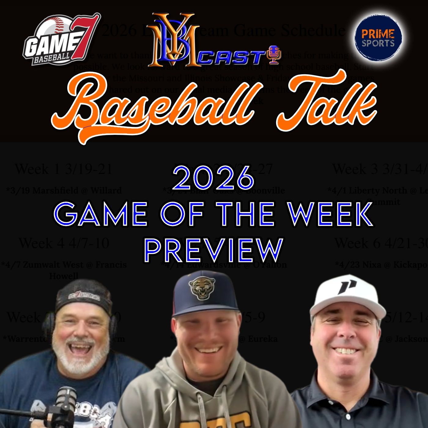 YBM Game of the Week 2026 Preview | Baseball Talk | YBMcast episode artwork