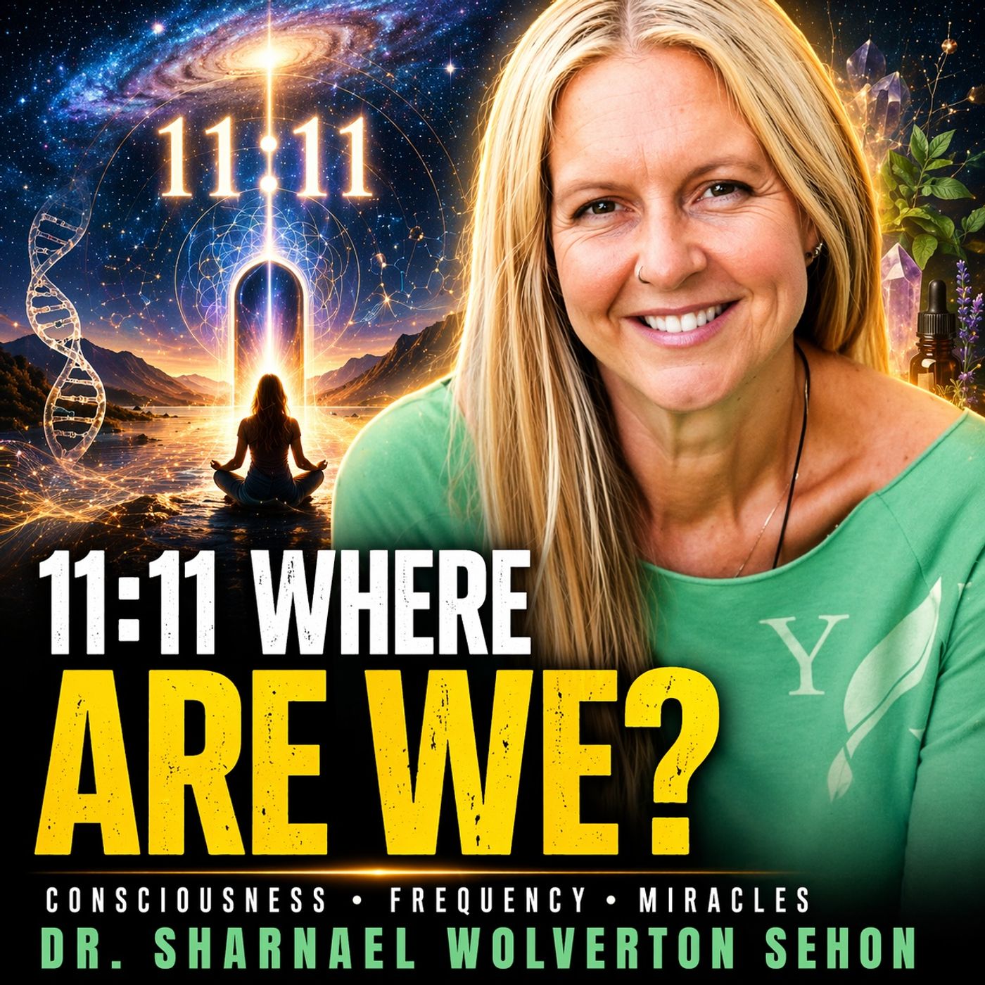 Dr. Sharnael Wolverton Sehon: 11:11 Where Are We? | Frequency, Consciousness & Miracles episode artwork