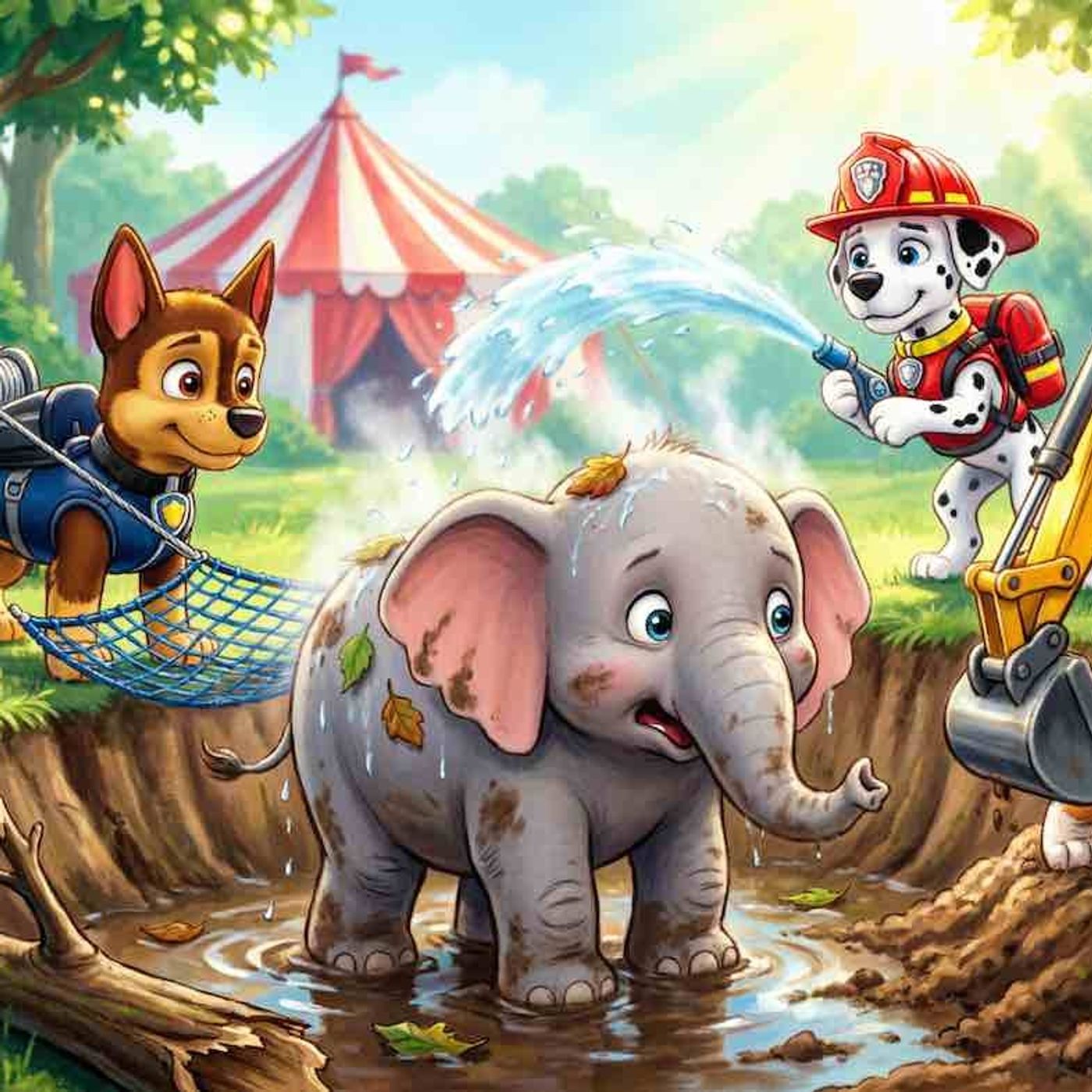Paw Patrol al Rescate del Bebé Elefante🎪 Cuento 🐘 | Audiocuentos episode artwork
