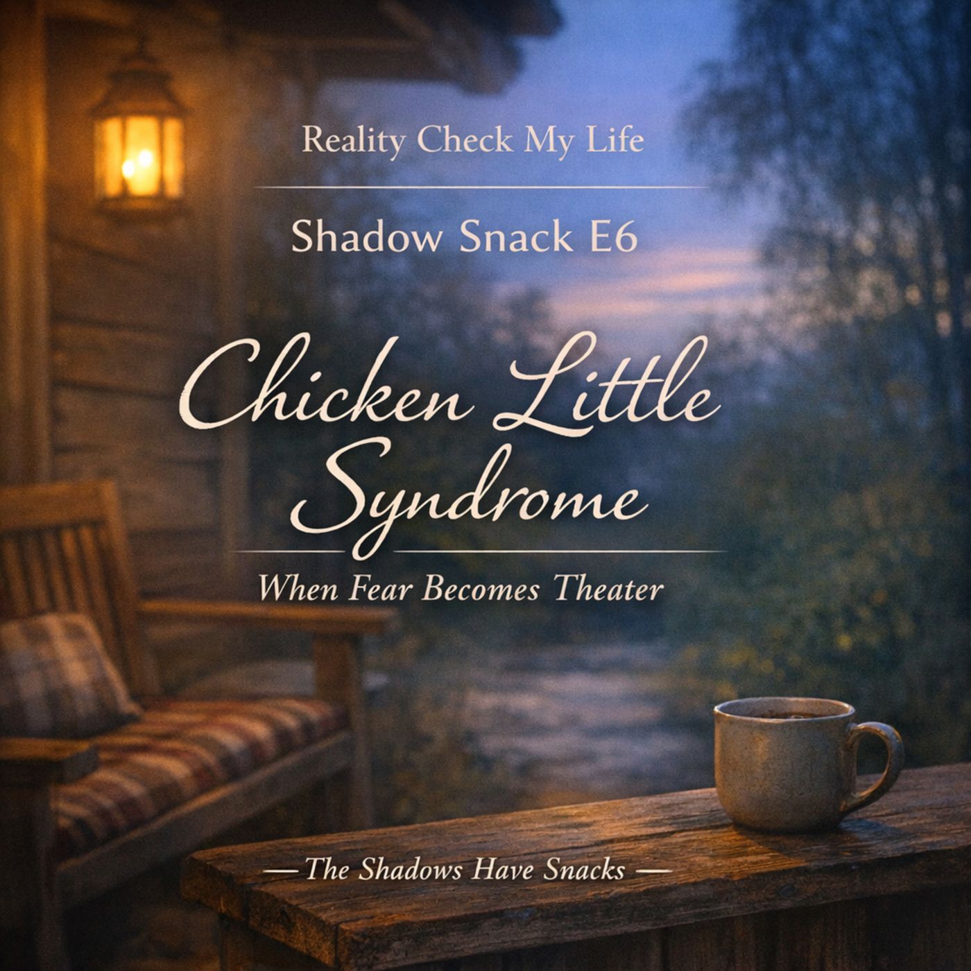 Shadow Snack E6: Chicken Little Syndrome: When Fear Becomes Theater episode artwork