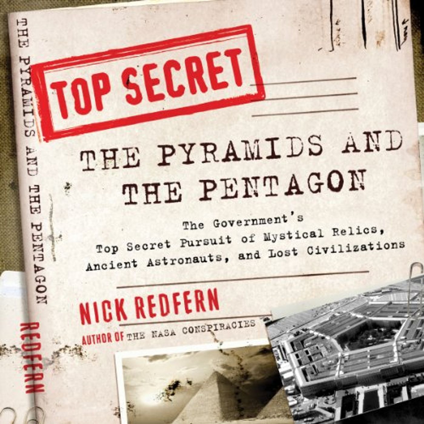 The Pyramids and the Pentagon Audiobook by Nick Redfern episode artwork