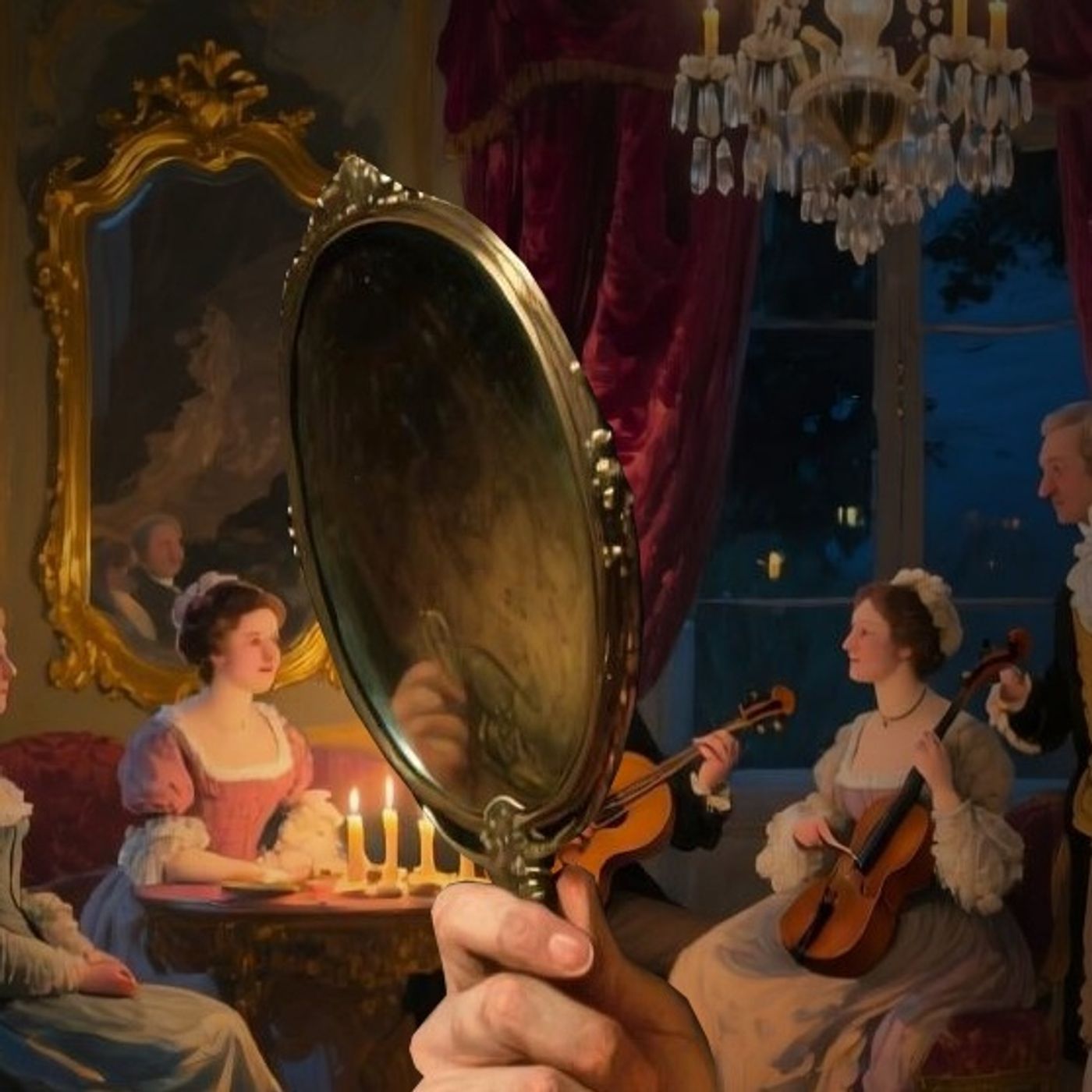 Antonio Fogazzaro, Il folletto nello specchio. (1872). Racconto breve. Lettura integrale