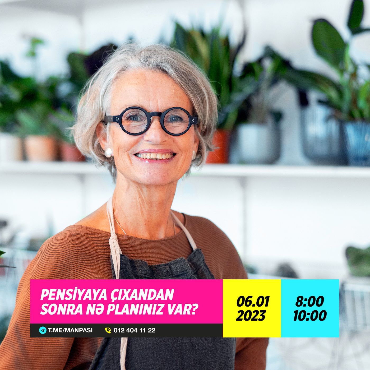 Pensiyaya çıxandan sonra nə planınız var? 06.01.2023