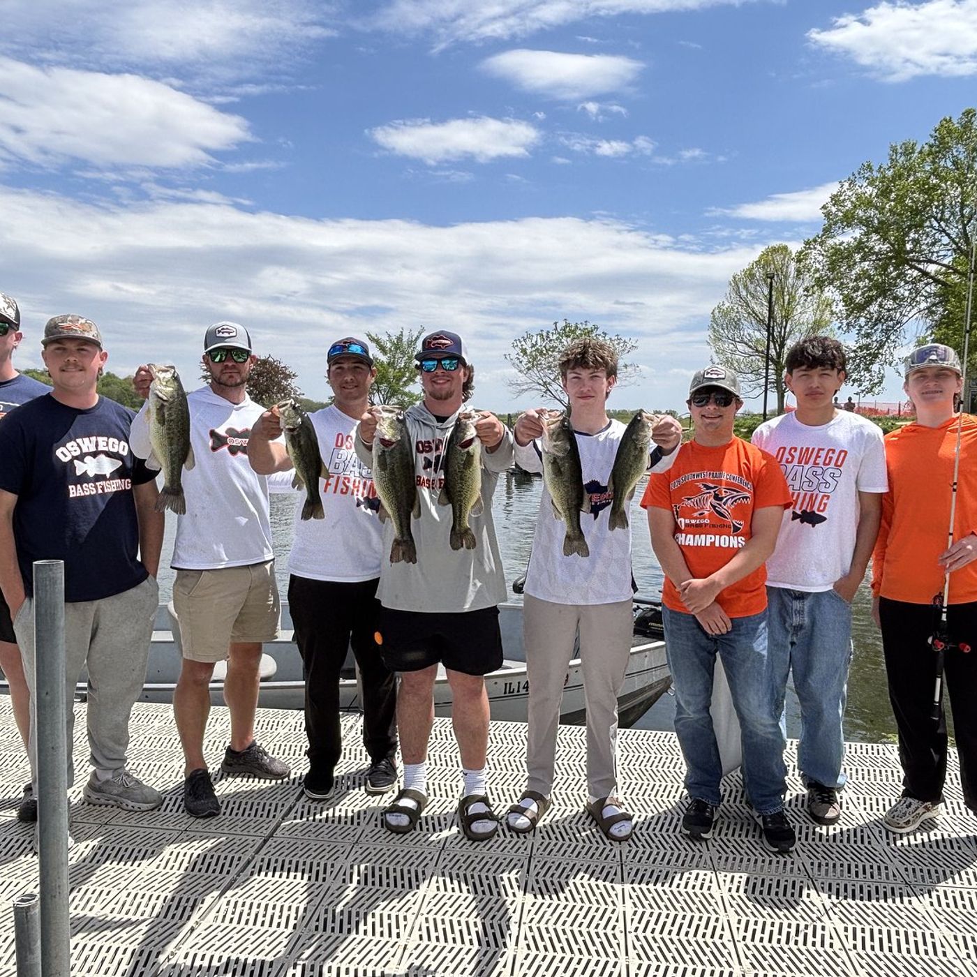Oswego bass fishing makes history, reels in three straight tournament championships, qualifies for state episode artwork