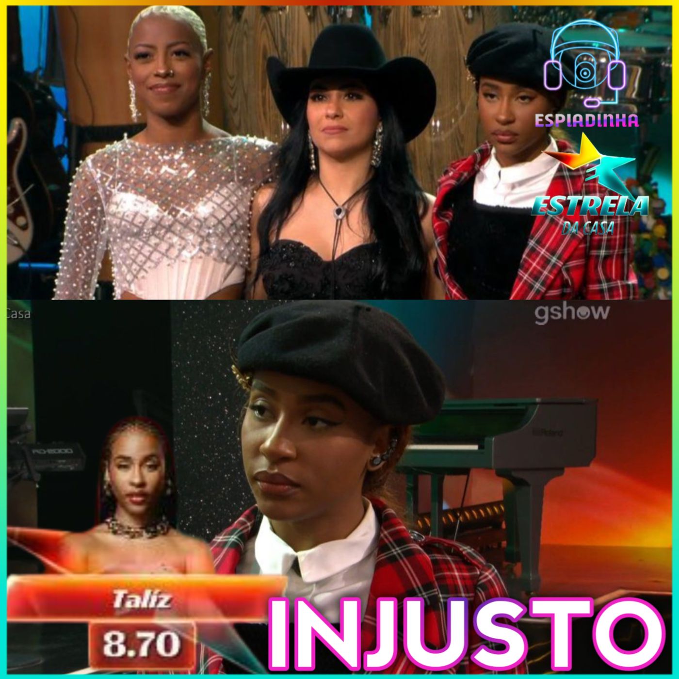 INJUSTIÇA: Talíz foi a terceira eliminada da Estrela da Casa 2!