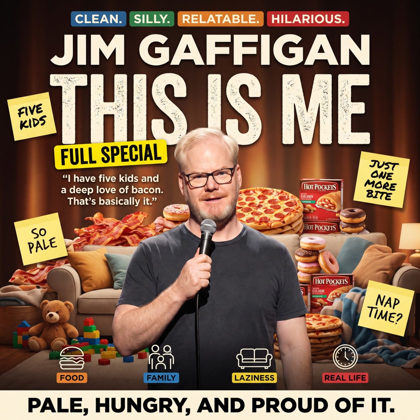 Jim Gaffigan – This Is Me Full Special (Stand-up Comedy)
