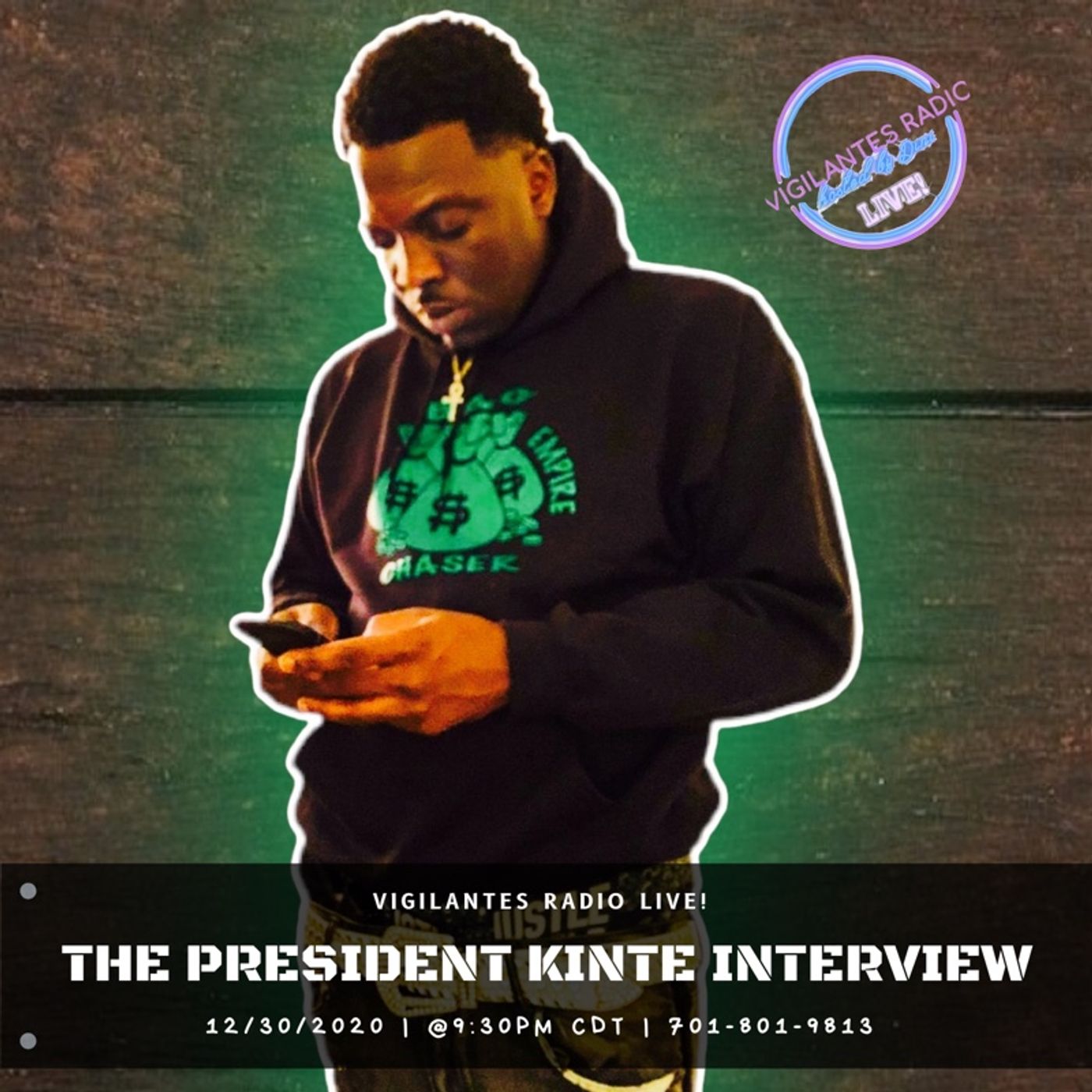 The President Kinte Interview. Image