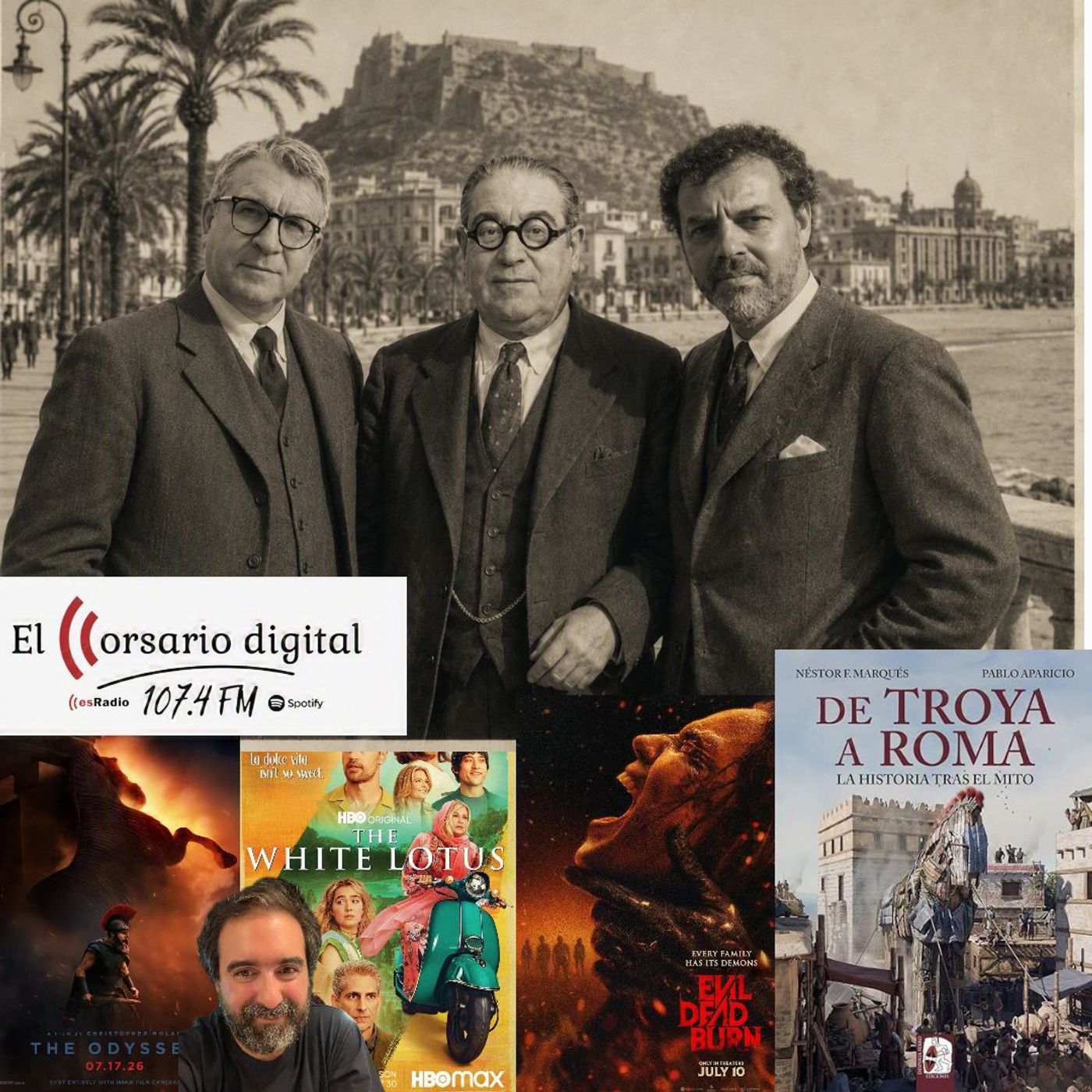 el corsario cultural escapando de Troya episode artwork