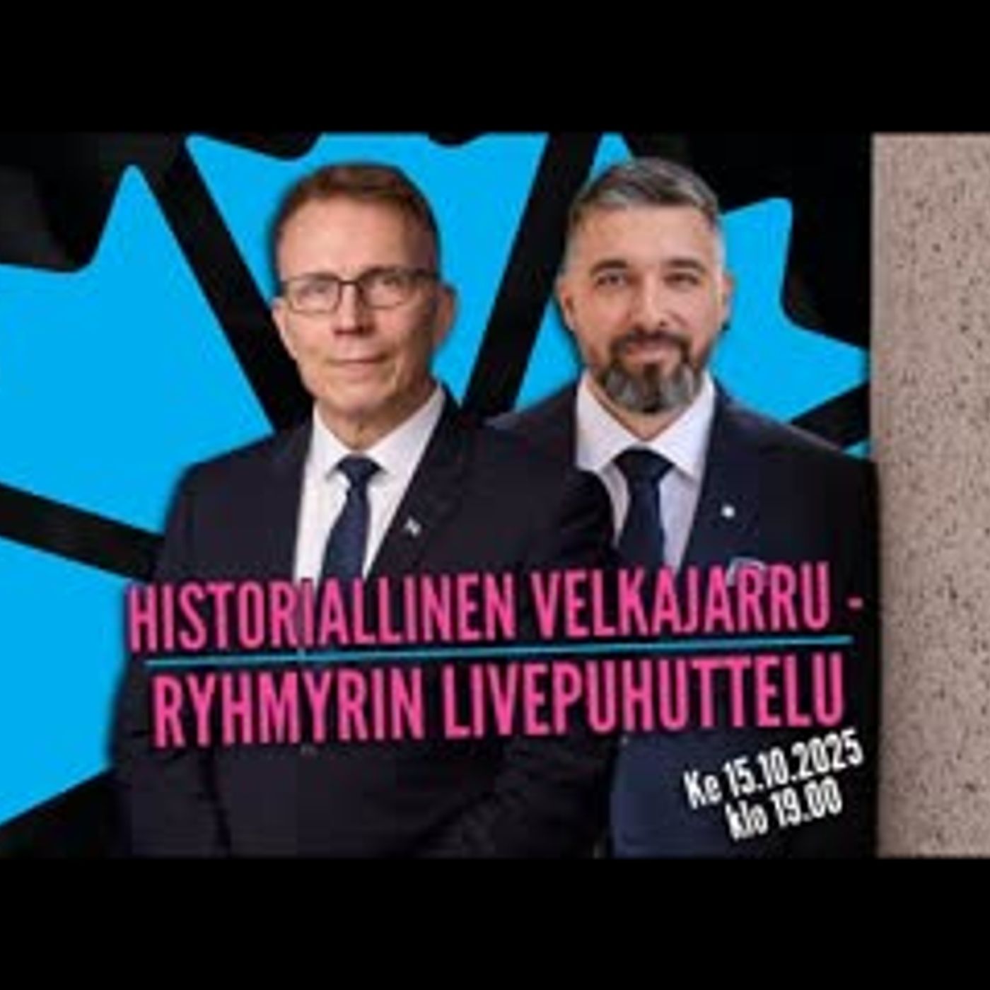Historiallinen velkajarru - Ryhmyrin ankara livepuhuttelu | feat. Jukka Kopra