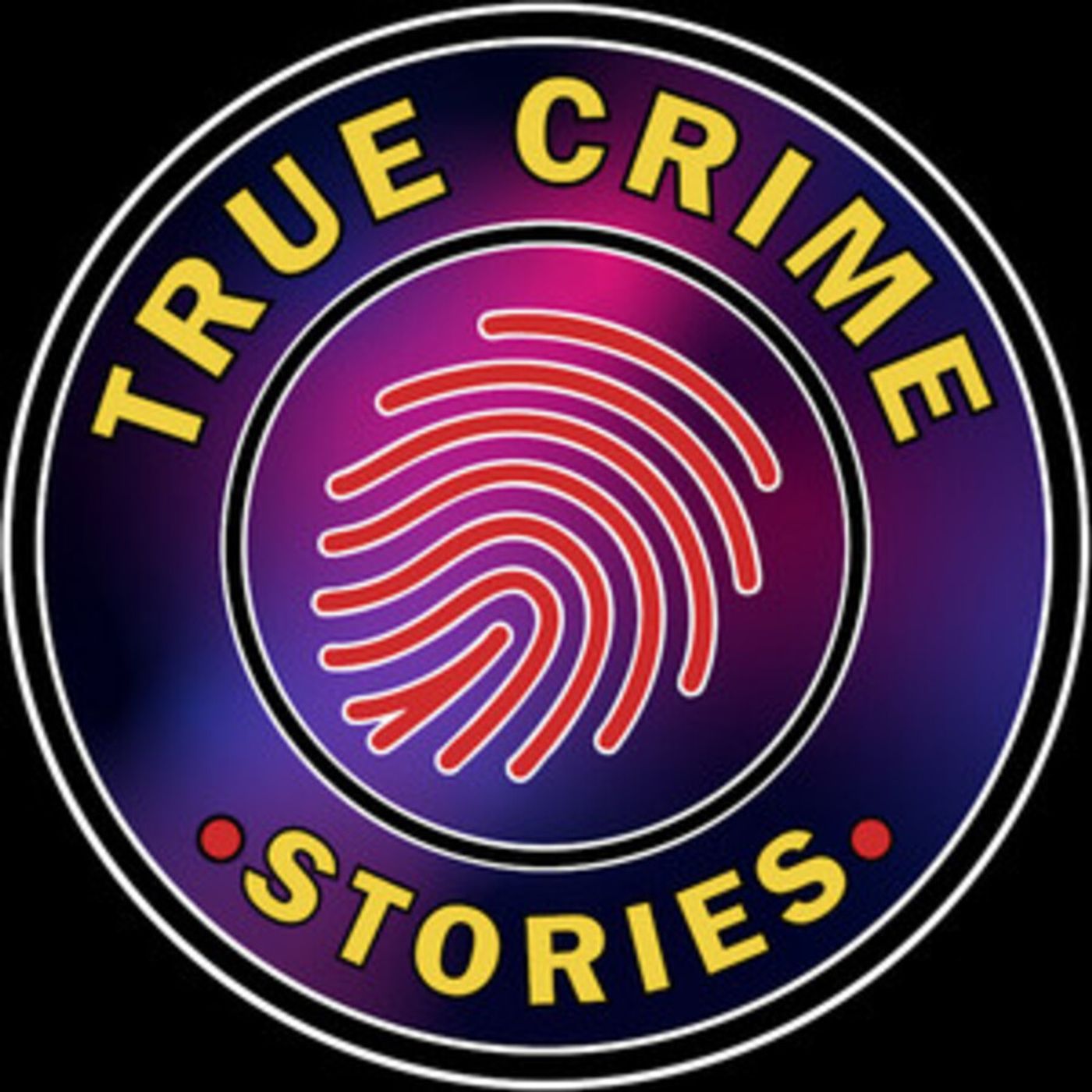 True crime stories podcast artwork