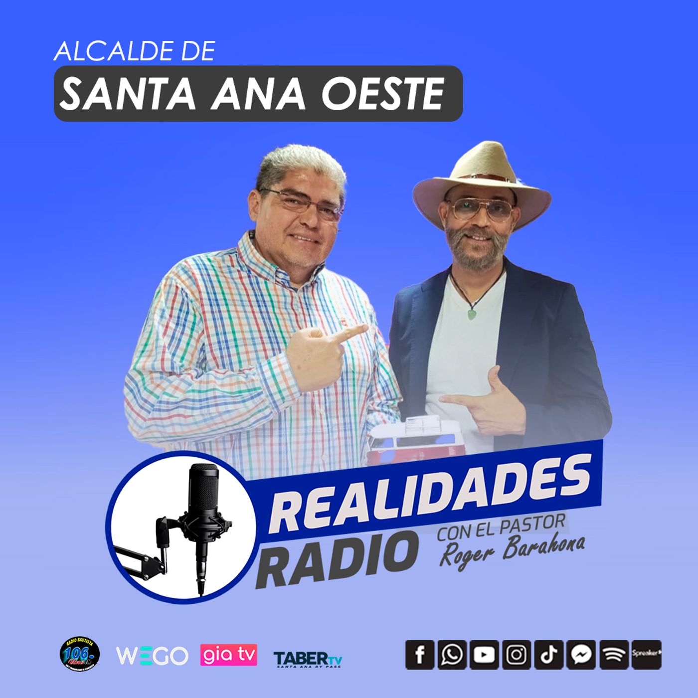Realidades Radio Episodio #7 Invitado Alcalde Jorge Castro episode artwork
