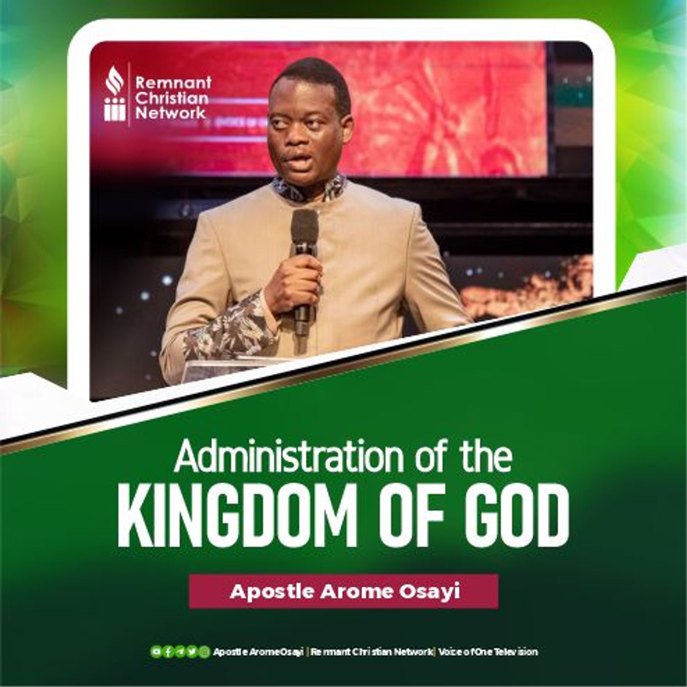 The_Administration_of_the_Kingdom_of_God_Apostle_Arome_Osayi