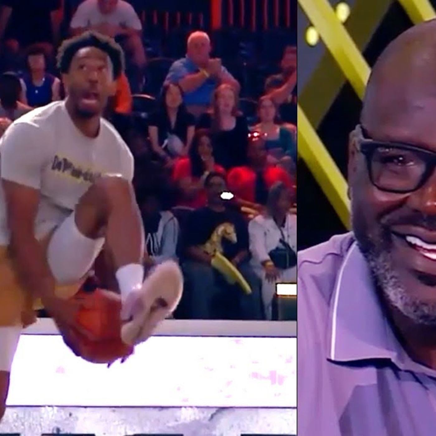 Shaq Can't Believe 36-Year-Old Gym Teacher's Crazy Bounce | DUNKMAN episode artwork