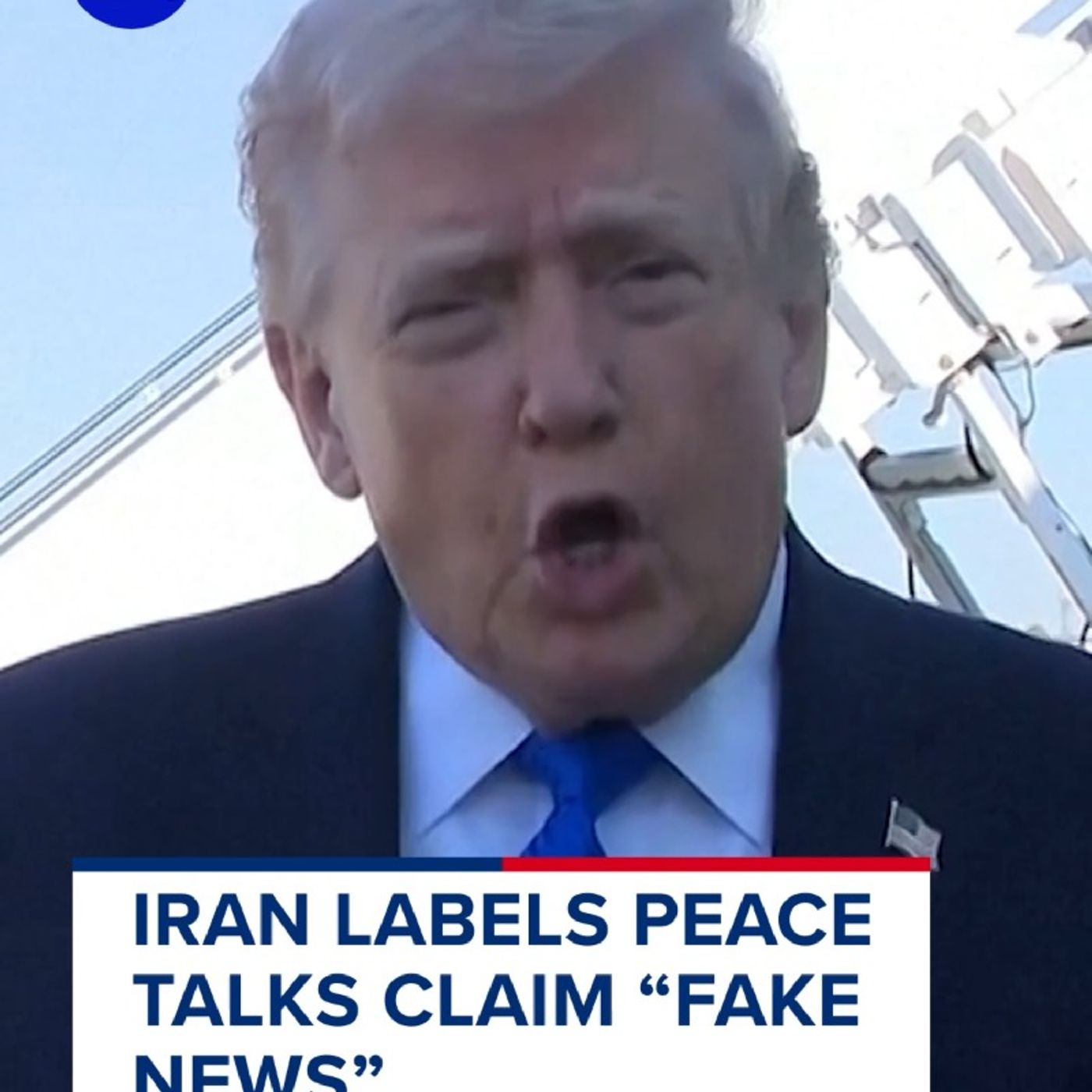 The US President claims discussions are underway between Washington and Tehran to possibly end the conflict, but Iran says Donald Trump is s episode artwork
