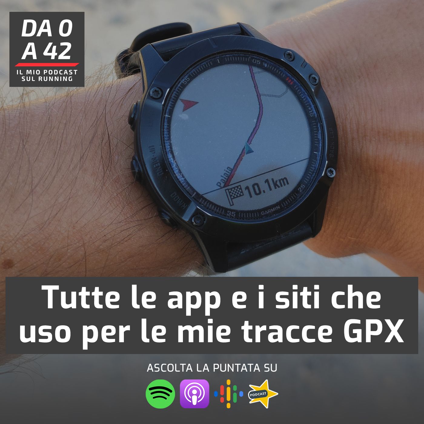 Tutte le app e i siti che uso per le mie tracce GPX episode artwork