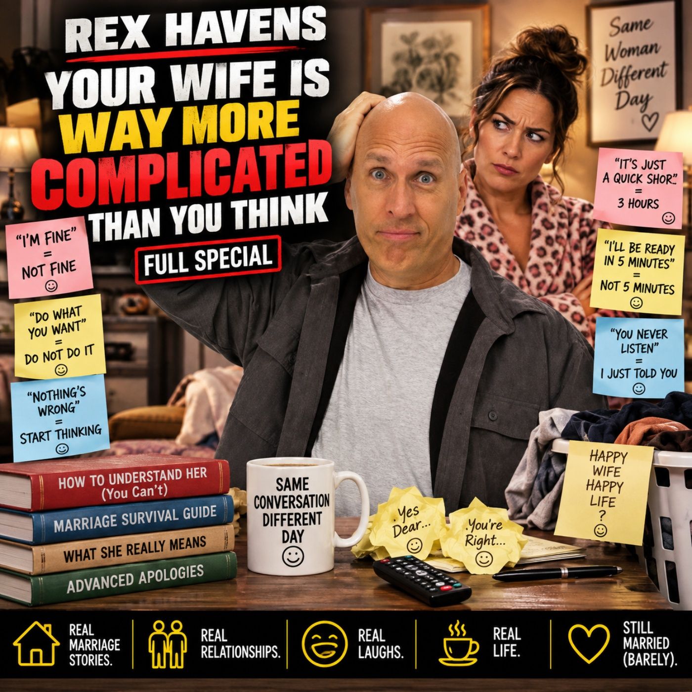 Rex Havens – Your Wife Is WAY More Complicated Than You Think Full Special (Stand-up Comedy) episode artwork