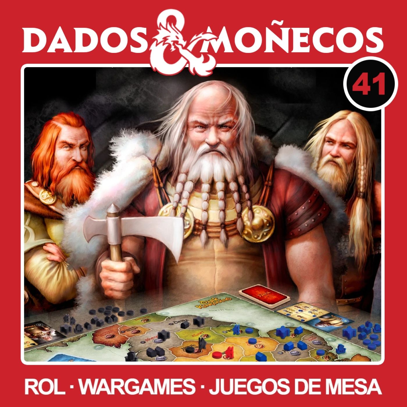 DADOS & MOÑECOS 41: CHARLITA CON PIRU DE DRACO IDEAS SOBRE DARK KINGDOM Y DILUVIUM episode artwork