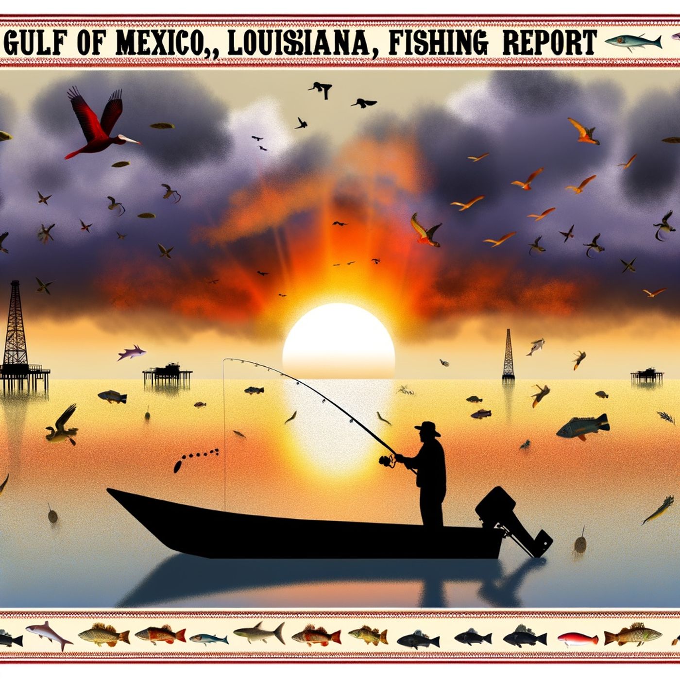 Gulf of Mexico, Louisiana Fishing Report - Daily