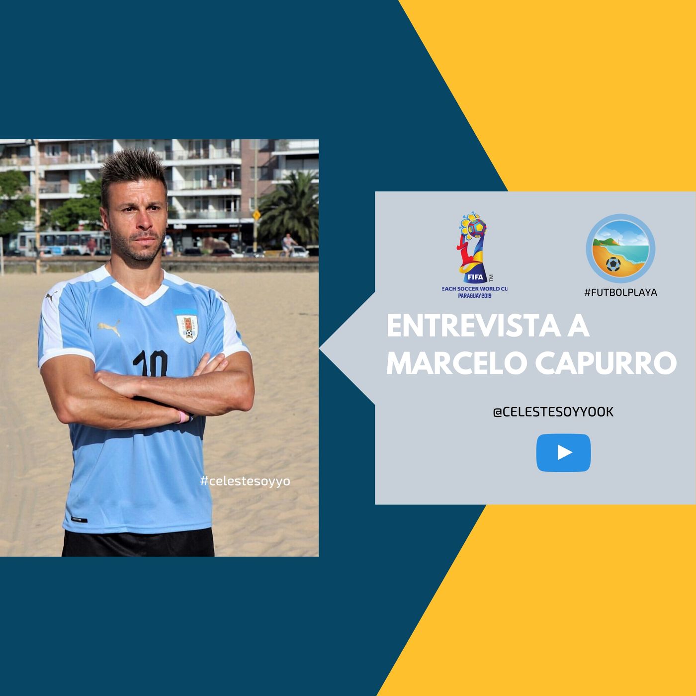 Ep 001 - Entrevista con Marcelo Capurro - Selección uruguaya de Fútbol Playa