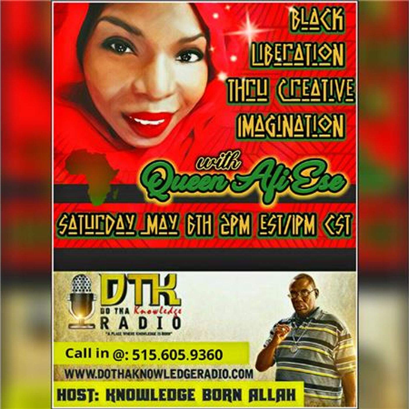 Queen Afi Ese: Black Liberation Thru Creative Imagination episode artwork