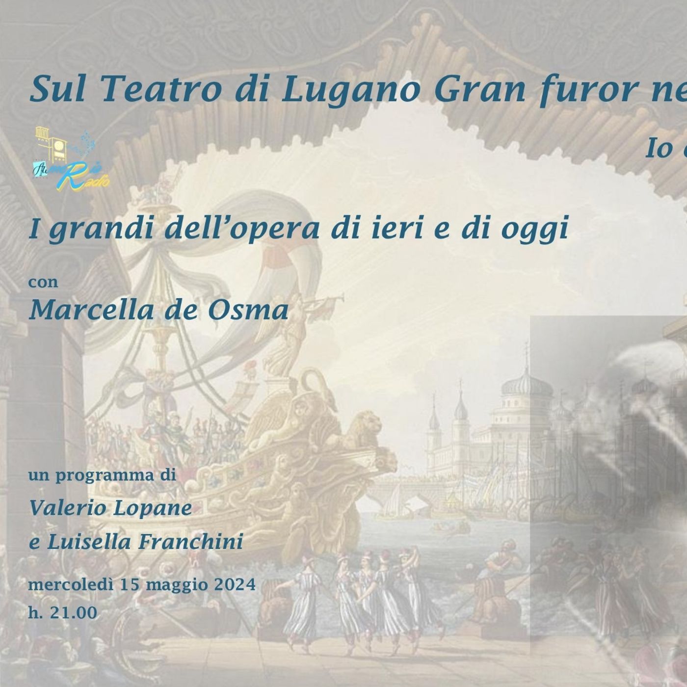 Sul Teatro di Lugano gran furor nel Solimano - Marcella de Osma episode artwork