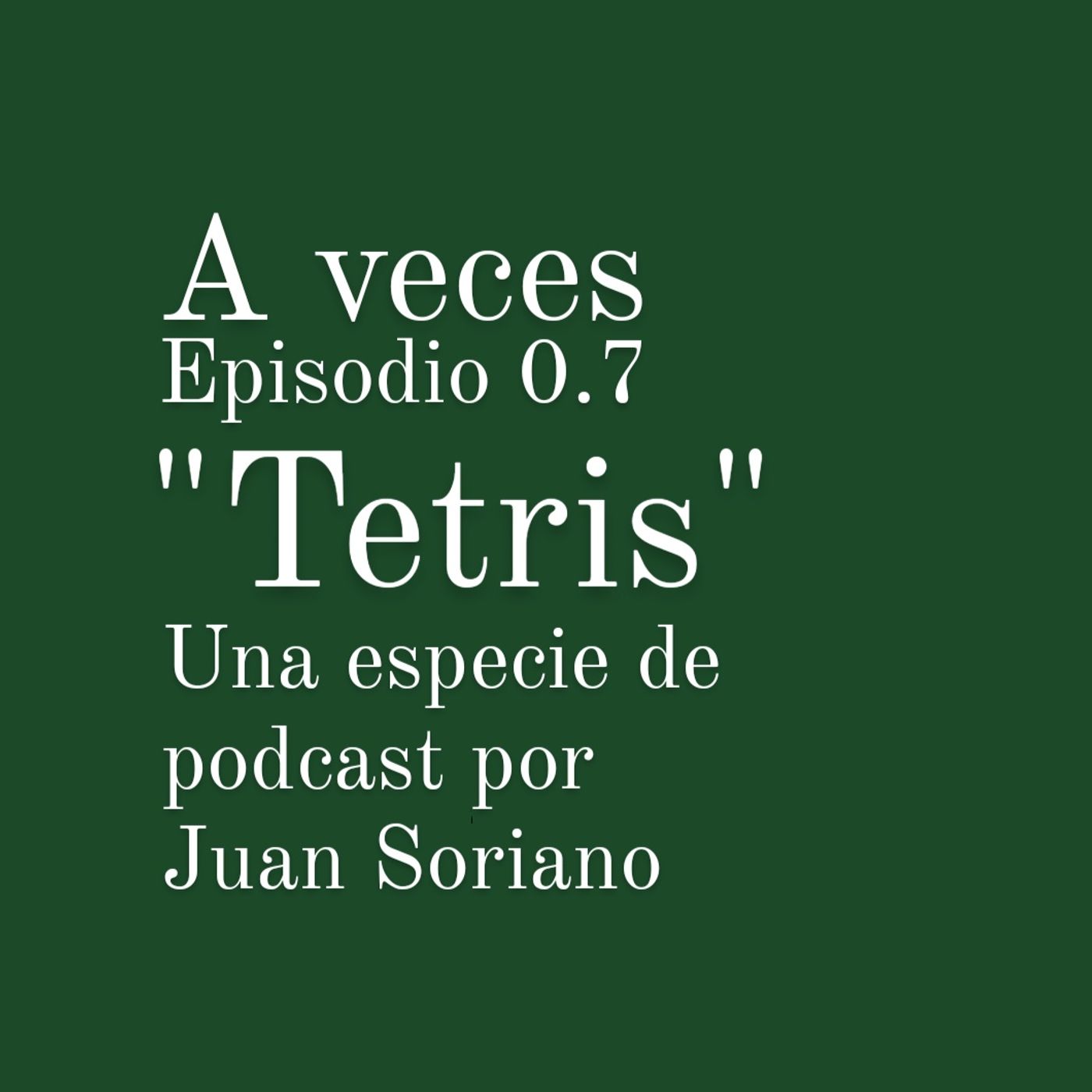 XXXL, otro Podcast de Juan Soriano