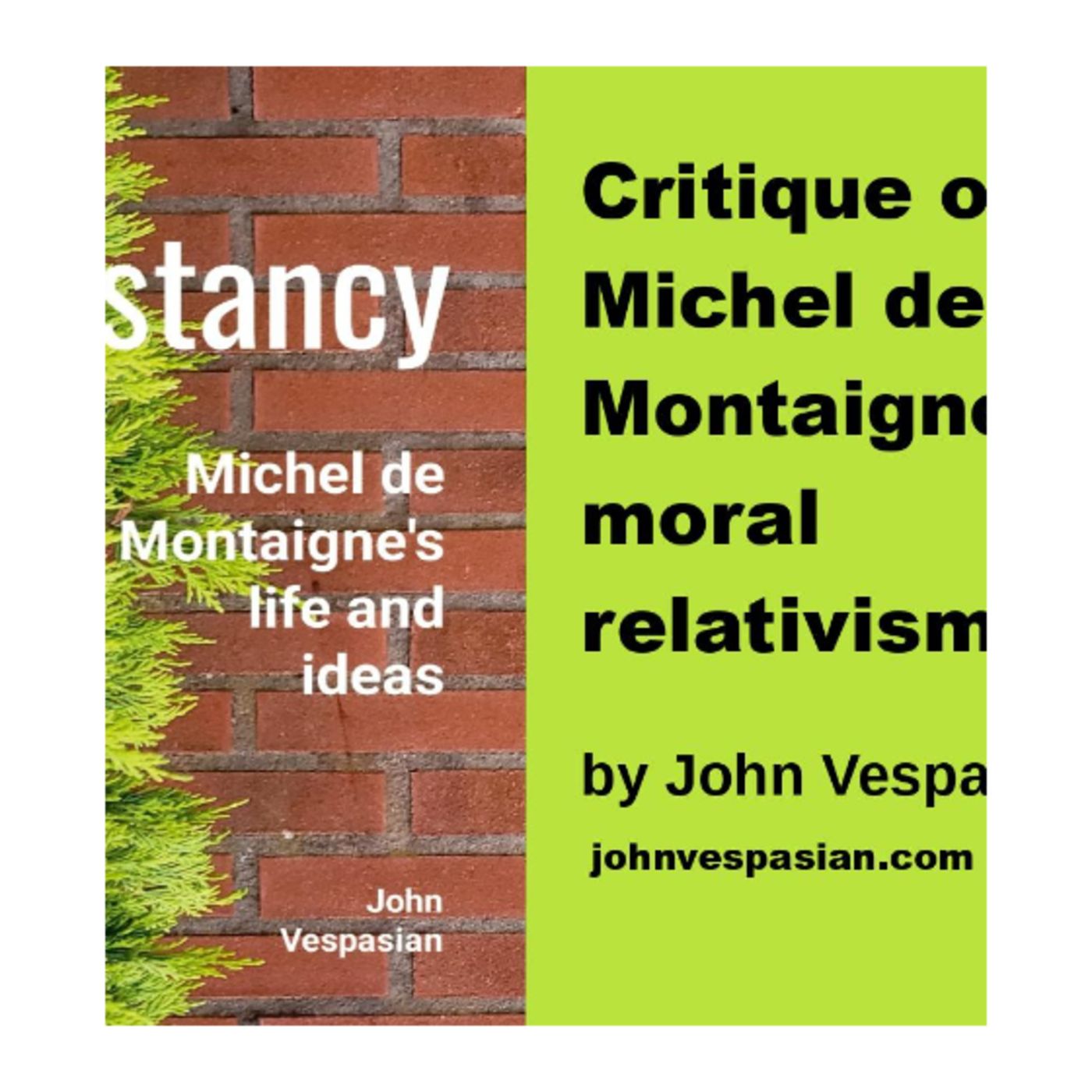 Critique of Michel de Montaigne’s moral relativism episode artwork