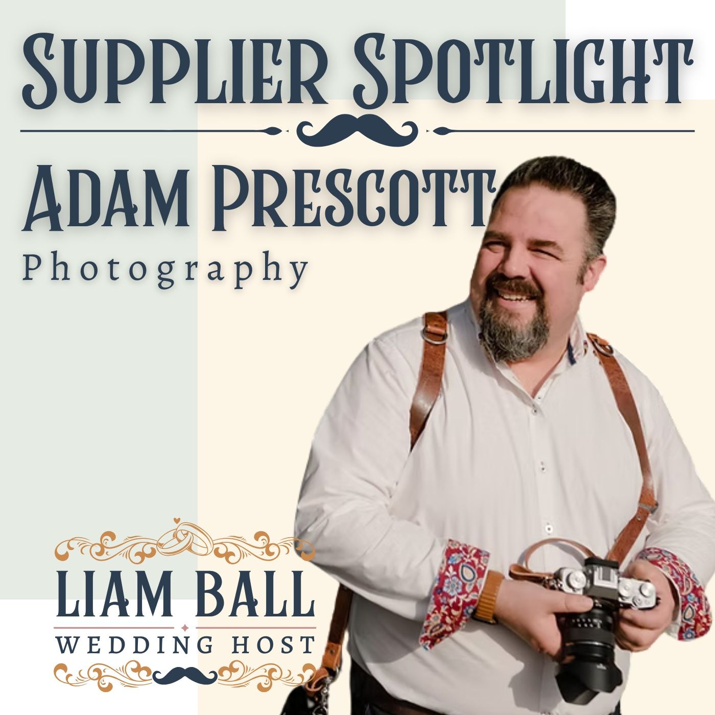 Episode 17: Adam Prescott on Natural Wedding Photography, Calm Coverage, and Capturing Real Moments episode artwork