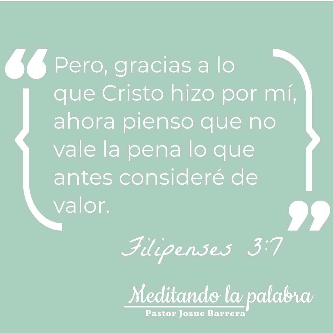 Meditando la palabra
