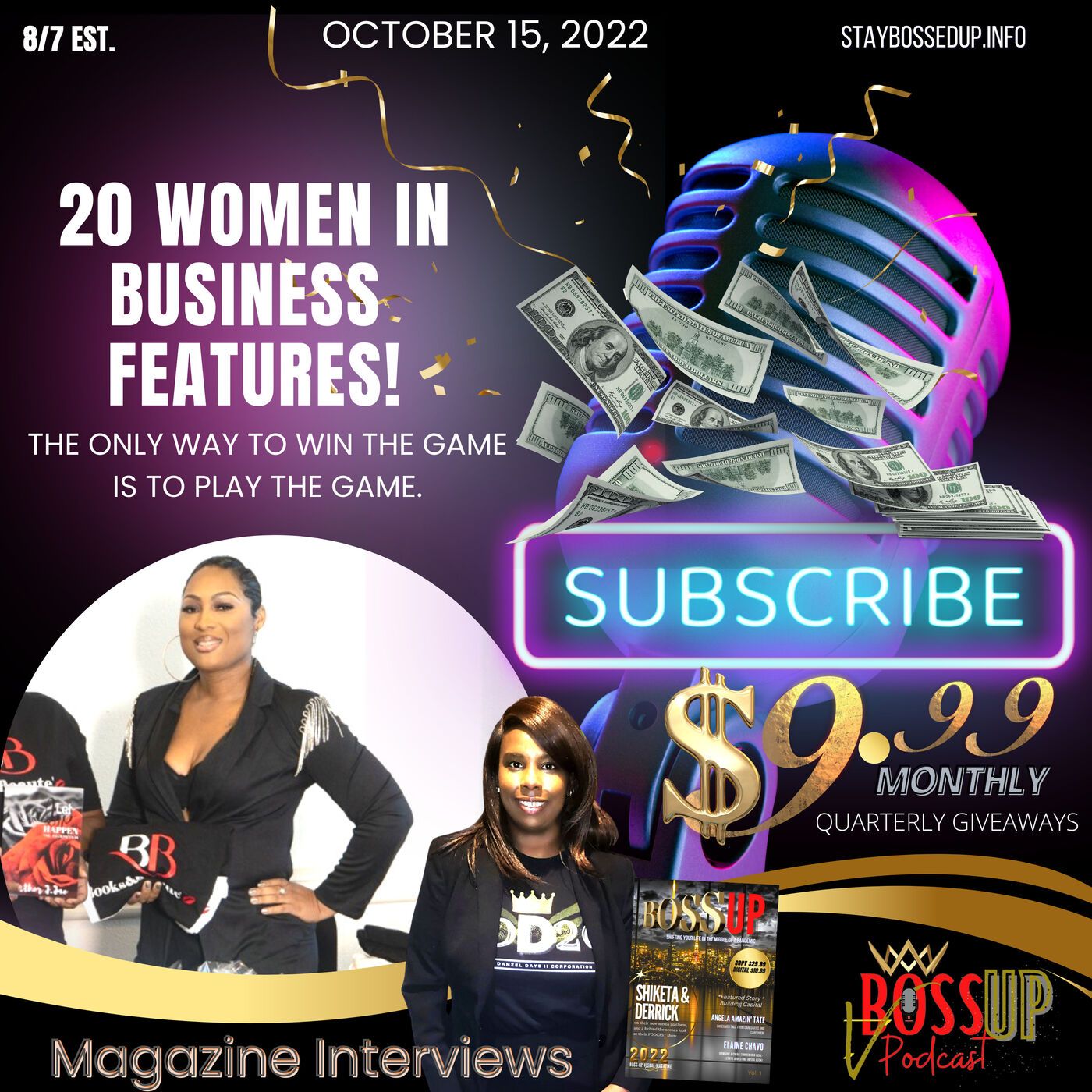 20 Women In Business Boss-Up Visual Magazine Features (Jolanda Bostick) episode artwork
